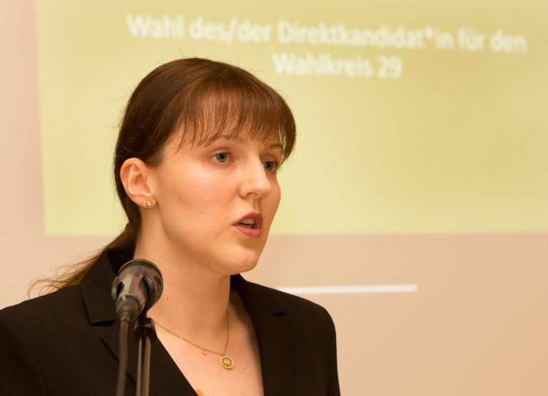 Bewerbungsrede als Direktkandidatin des Wahlkreis 29 für den Hessischen Landtag – Miriam Fuchs